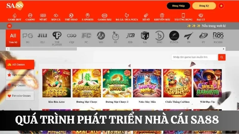Tìm hiểu quá trình phát triển thương hiệu nhà cái uy tín