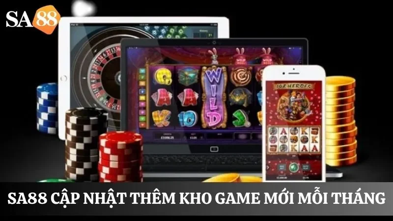 Cập nhật kho game đa dạng cùng nhiều ưu đãi đặc biệt